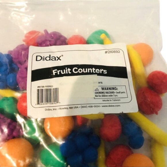 Educational Resources Fruit Counters Set - Picture 5 of 5